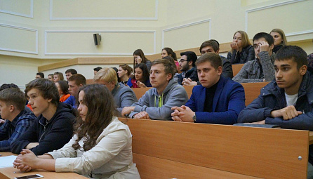 Лекцыя Міністра ЕЭК Даніла Ібраева ў МДУ імя М.В. Ламаносава