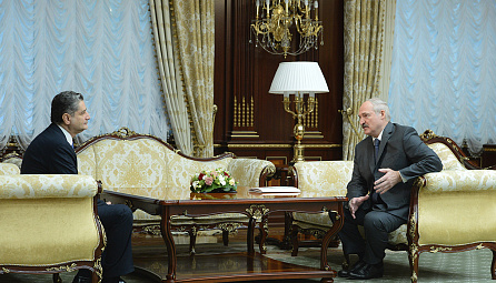 Chairman of the EEC Board Tigran Sargsyan met the Belarusian President Alexander Lukashenko in Minsk