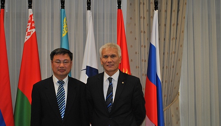 Meeting between the EEC delegation and representatives of the Chinese Embassy in Russia