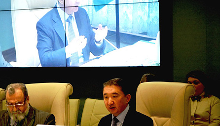 Meeting between the CU antimonopoly chiefs and the EEC Minister Nurlan Aldabergenov 