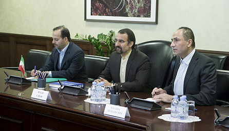 Meeting of Viktor Khristenko, the Chairman of the EEC Board and the Ambassador of the Islamic Republic of Iran to the Russian Federation Mehdi Sanaei 