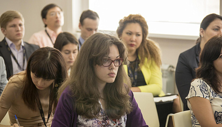 The EEC Minister Vladimir Goshin gave a lecture in Summer School of the EEC and RIAC
