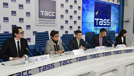 Еуразия біріктіру жағдайындағы кәсіпкерлікті дамыту туралы 2014 жылдың қорытындылары жөніндегі «ТАСС» Ресей АА пресс-конференциясы