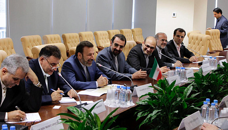 Minister of Trade of the EEC, Veronika Nikishina, met the Minister of Information and Communications Technologies of Iran, Mahmoud Vaezi