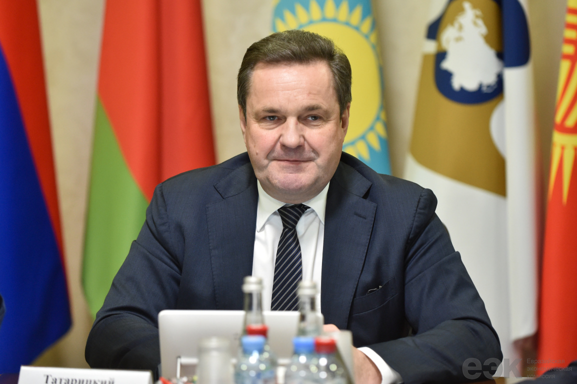 Рабочая встреча Валентина Татарицкого с заместителем министра промышленности Беларуси Андреем Кузнецовым (1)