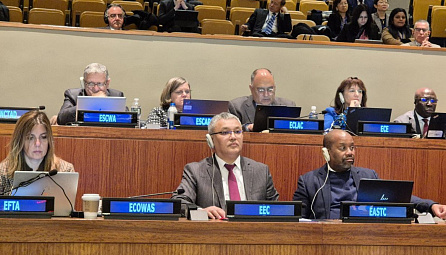 Данияром Иманалиевым приняла участие в 57-й сессии Статистической комиссии  ООН