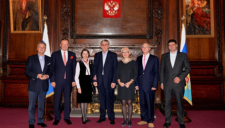 Tatiana Valovaya, the EEC Minister in charge of the Development of Integration and Macroeconomics, delivered a report at the Russian Embassy to the United Kingdom 
