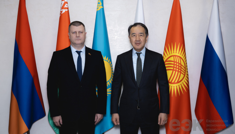 Бакытжан Сагинтаев Беларустун Россиядагы Элчиси Юрий Селиверстов менен жолугушту