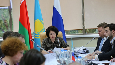 Выступленне Міністра па канкурэнцыі і антыманапольным рэгуляванні ЕЭК Нурлана Алдабергенава на пасяджэнні ЕЭК у Усць-Каменагорску