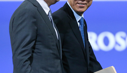 Chairman of the Board of the EEC Tigran Sargsyan at the opening of SPIEF