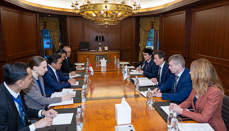 Министр по торговле ЕЭК Андрей Слепнев провел встречу с Министром торговли Республики Индонезии Буди Сантосо