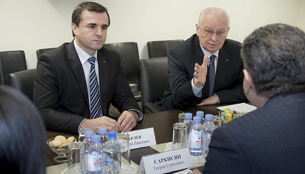 Meeting of the Chairman of the EEC Board, Tigran Sargsyan, with the ICIE heads 