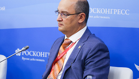 Директор департамента промышленной политики ЕЭК Николай Кушнарев на VII Восточном экономическом форуме