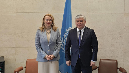 Арзыбек Кожошев встретился с исполнительным секретарем  ЕЭК ООН Татьяной Молчан