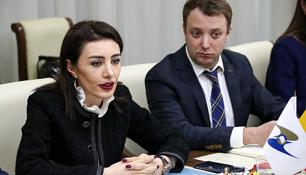 Встреча Гоар Барсегян с делегацией Мьянмы 