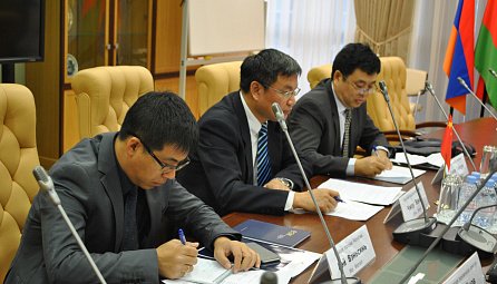 Meeting between the EEC delegation and representatives of the Chinese Embassy in Russia