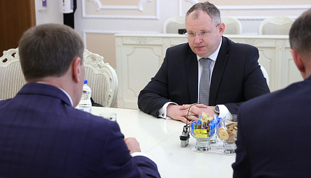 Встреча Максима Ермоловича и Николая Снопкова 