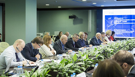 Business dialogue with the EAEU business community, chaired by the EEC Minister of trade V. Nikishina