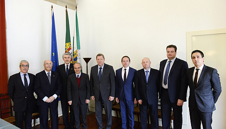 Visit of the Minister of the EEC Sergey Sidorskiy to the Guimarães District (Portugal)