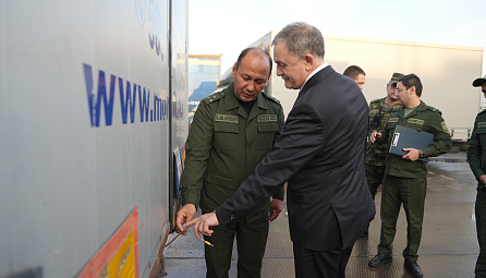 Руслан Давыдов ознакомился с работой пунктов пропуска на таможенной границе ЕАЭС и Республики Узбекистан