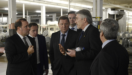 Visit of the Minister of the EEC Sergey Sidorskiy to the Guimarães District (Portugal) 