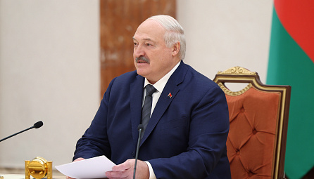 Встреча глав делегаций стран Содружеств Независимых Государств и Евразийского экономического союза с Президентом Республики Беларусь Александром Лукашенко