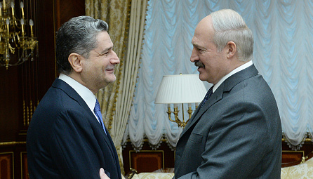 Chairman of the EEC Board Tigran Sargsyan met the Belarusian President Alexander Lukashenko in Minsk