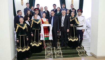 The Minister in charge of Customs Cooperation Vladimir Goshin held a lecture in the Rostov branch of the Russian Customs Academy