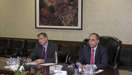 Meeting between Viktor Khristenko, Chairman of EEC's Board, and Boiko Kontsev, Ambassador Extraordinary and Plenipotentiary of Bulgaria to Russia