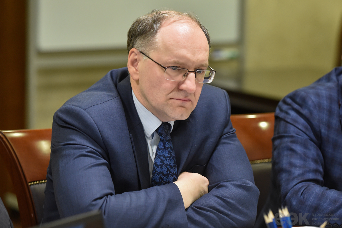 Рабочая встреча Валентина Татарицкого с заместителем министра промышленности Беларуси Андреем Кузнецовым (2)