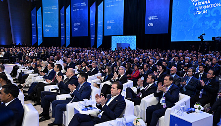 Бакытжан Сагинтаев принял участие в работе Astana International Forum