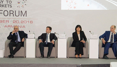 Speech by Minister of the EEC Karine Minasyan at the Forum “Armenia: a Platform for the Entry onto Major Markets” 