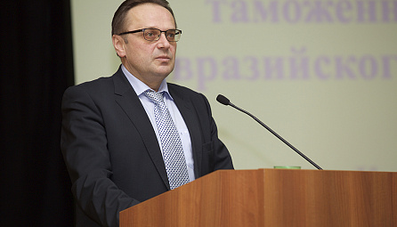 Vladimir Goshin delivered a lecture to the students of Saint-Petersburg branch of the Russian Customs Academy