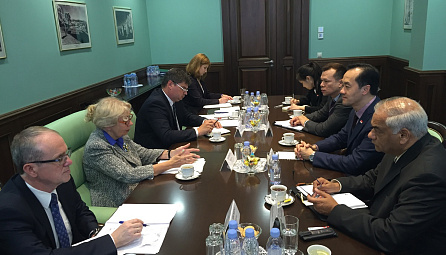 EEC Minister Tatyana Valovaya met the Minister of Trade and Industry of the Republic of Singapore Koh Poh Koon 
