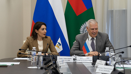 Встреча Гоар Барсегян с Сергеем Данквертом