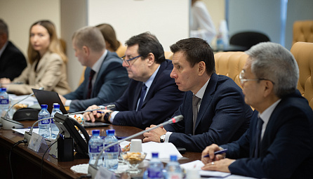 Встреча Андрея Слепнева с руководителями монгольских министерств и ведомств 