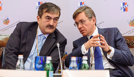 Кәсіпкерлік қызметті дамыту департаментінің директоры Р.Ақбердин реттеуші саясат бойынша конференцияда баяндама жасады