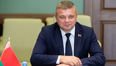 Встреча Гоар Барсегян с министром промышленности Беларуси Андреем Кузнецовым