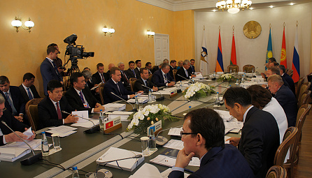 On September 8, the session of the Eurasian Intergovernmental Council was held in Grodno (Belarus).