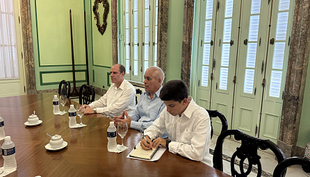 Рабочие встречи министра по интеграции и макроэкономике ЕЭК Данияра Иманалиева с главами ведомств и организаций Республики Куба