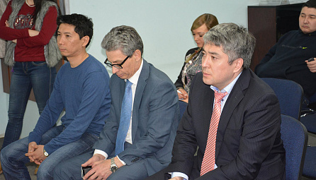 The joint press conference of the EEC Minister Danil Ibrayev and the EEC Minister Timur Suleimenov at KNIA