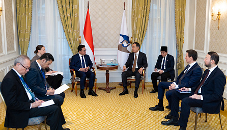 Бакытжан Сагинтаев 21 декабря в Санкт-Петербурге провел рабочую встречу с министром торговли Республики Индонезии Буди Сантосо