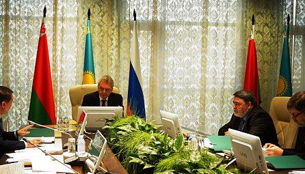Meeting between the CU antimonopoly chiefs and the EEC Minister Nurlan Aldabergenov 