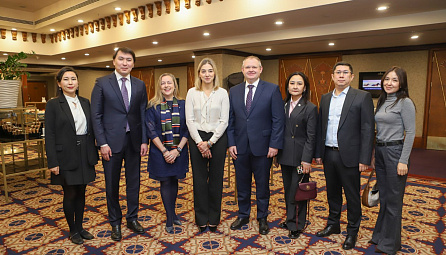 Участие Максима Ермоловича в презентации 2-го обзора ОЭСР законодательства и политики Казахстана