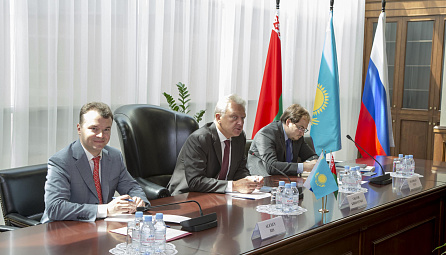 Meeting between Viktor Khristenko, EEC Board Chairman and Egyptian Ambassador to Russia Mohamed Abdelsattar Eldabri