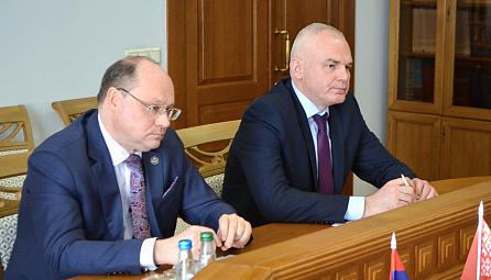 Встреча Максима Ермоловича и Алексея Дронова