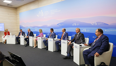 Директор департамента промышленной политики ЕЭК Николай Кушнарев на VII Восточном экономическом форуме