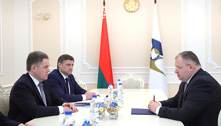 Встреча Максима Ермоловича и Игоря Петришенко