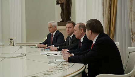 The Chairman of the Board of the EEC, Tigran Sargsyan, met the President of Russia, Vladimir Putin