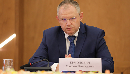 Максим Ермолович провел рабочую встречу с министром финансов Кыргызстана Русланом Суйналиевым